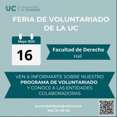 Participaci&oacute;n de medicusmundi norte en la Feria de Voluntariado de la Universidad de Cantabria