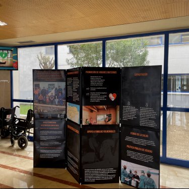 Exposici&oacute;n en el Hospital Comarcal de Laredo