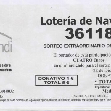 medicusmundi Norte ya tiene la 'loter&iacute;a  m&aacute;s solidaria' 2024 en Cantabria