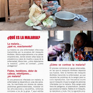 Malaria, el reto de la pobreza