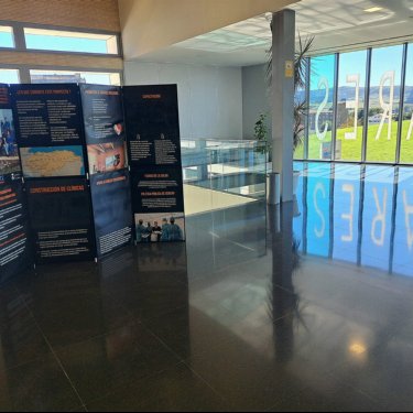 Exposici&oacute;n en el Hospital Tres Mares de Reinosa
