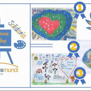 Entrega de los premios del XII Concurso de dibujo Navidad Solidaria de medicusmundi cantabria
